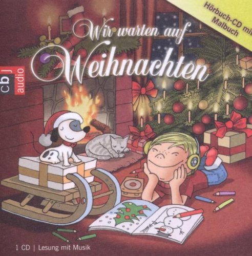 Wir Warten auf Weihnachten-Zuhören und Malen! Books