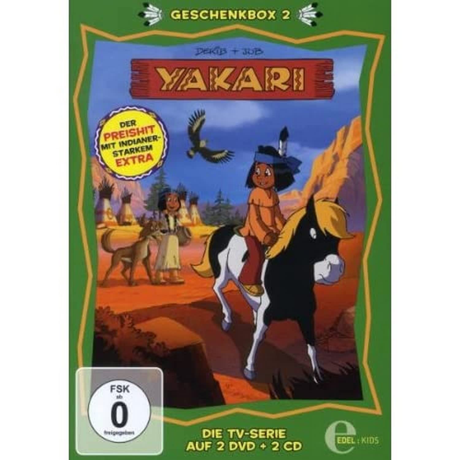Yakari - "Geschenkbox Nr. 2" - Die DVD´s und Originalen-Hörspiele zur TV-Serie Box sets