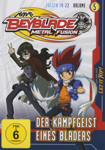 Beyblade Metal Fusion Vol. 5 - Der Kampfgeist eines Bladers Box sets