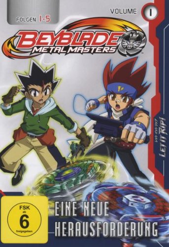 Beyblade Metal Master Vol. 1 - Eine neue Herausforderung Box sets