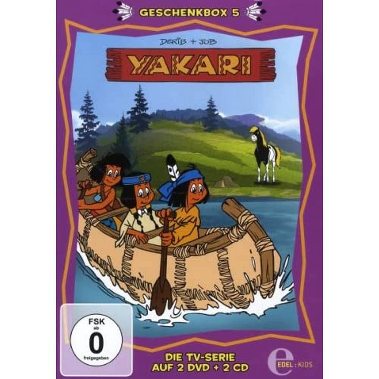 Yakari - Die Geschenkbox 05/2 DVD + 2 CD Box sets