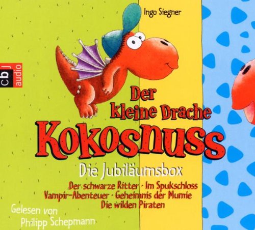 Der kleine Drache Kokosnuss, Jubiläums-Box, 5 Audio-CDs Children's books