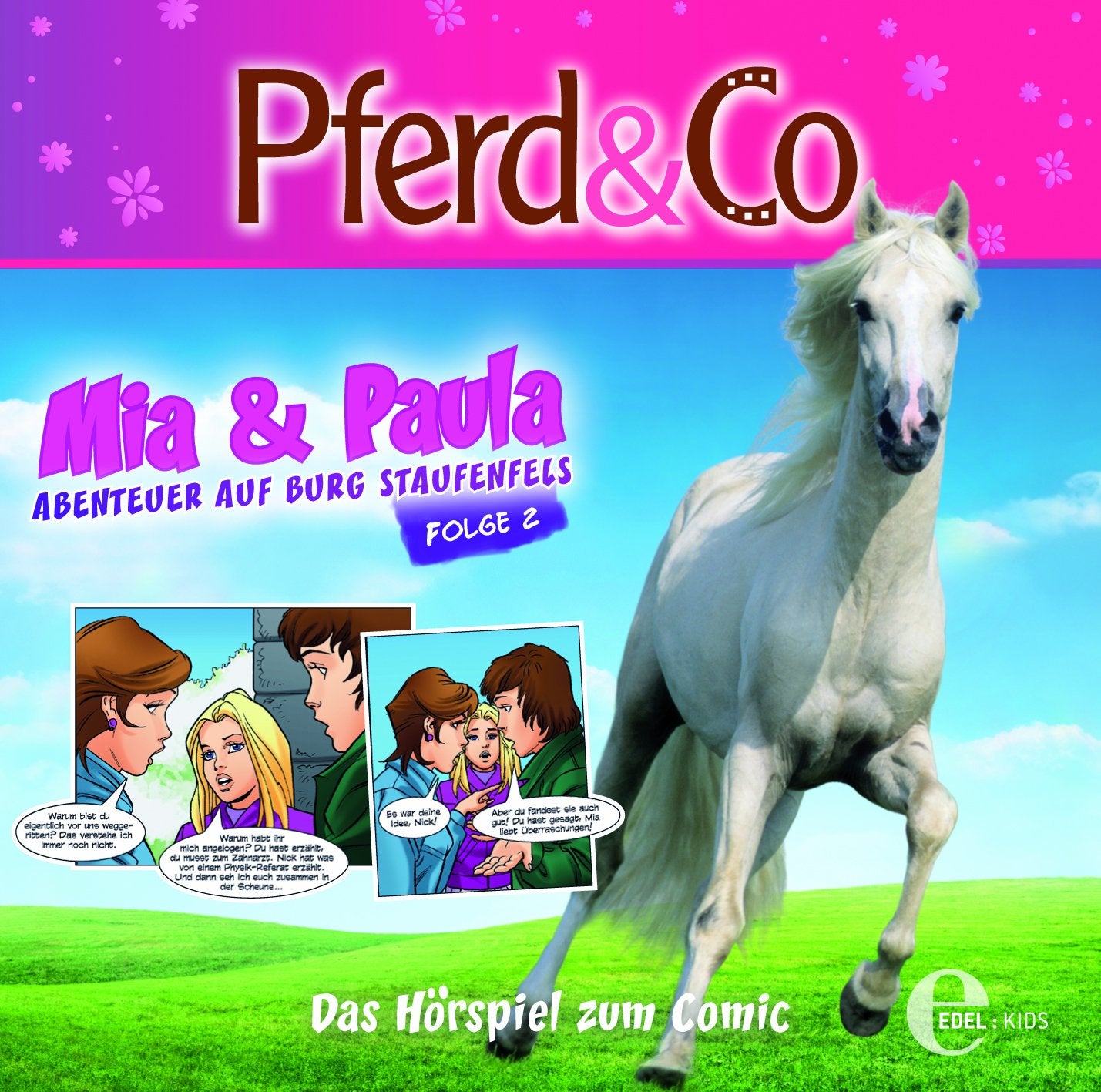 Pferd & Co - Mia und Paula - Abenteuer auf Burg Staufenfels - Das Hörspiel zum Comic Folge 2 Children & Young People
