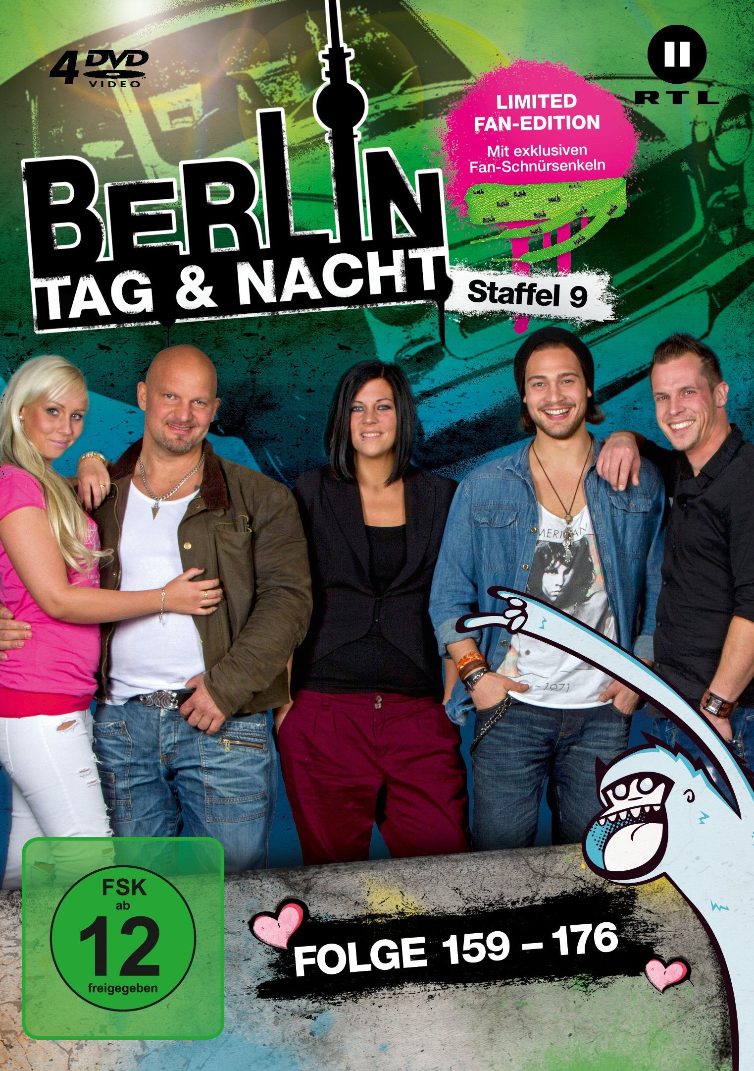 Berlin - Tag & Nacht - Staffel 09 (Folge 159-176) Box sets