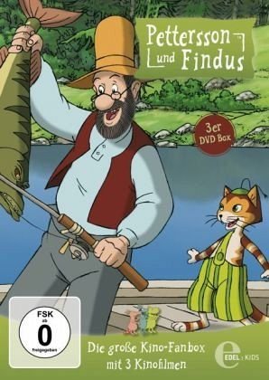 Pettersson & Findus, Kino-Fanbox, Buchhandelsedition, 3 DVDs Films
