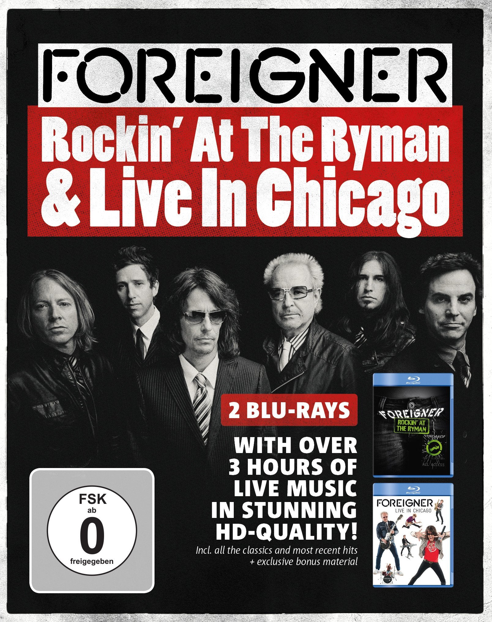 Foreigner - Rockin' At The Ryman/Live In Chicago Films