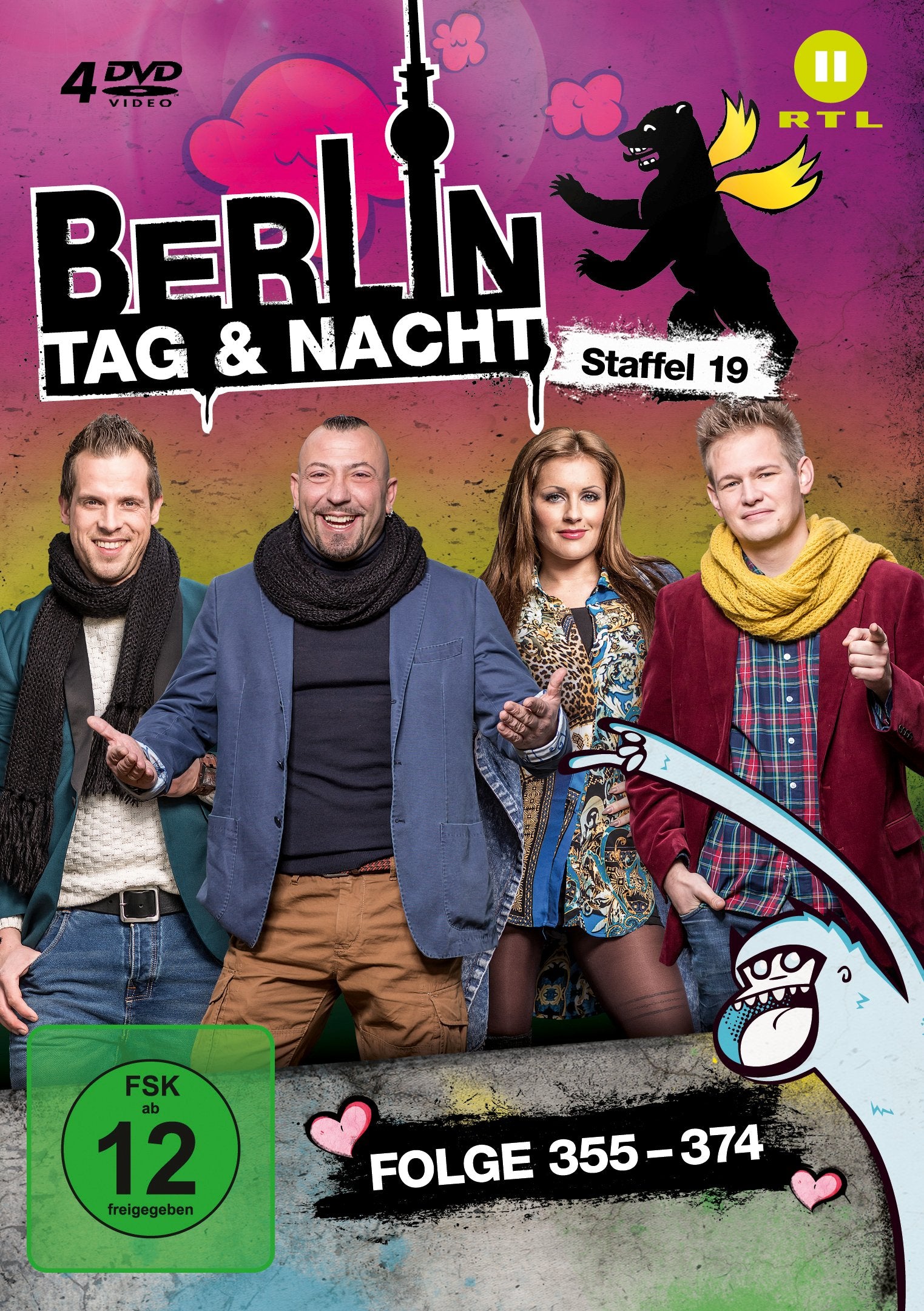 Staffel 19,Folge 355-374 Box sets