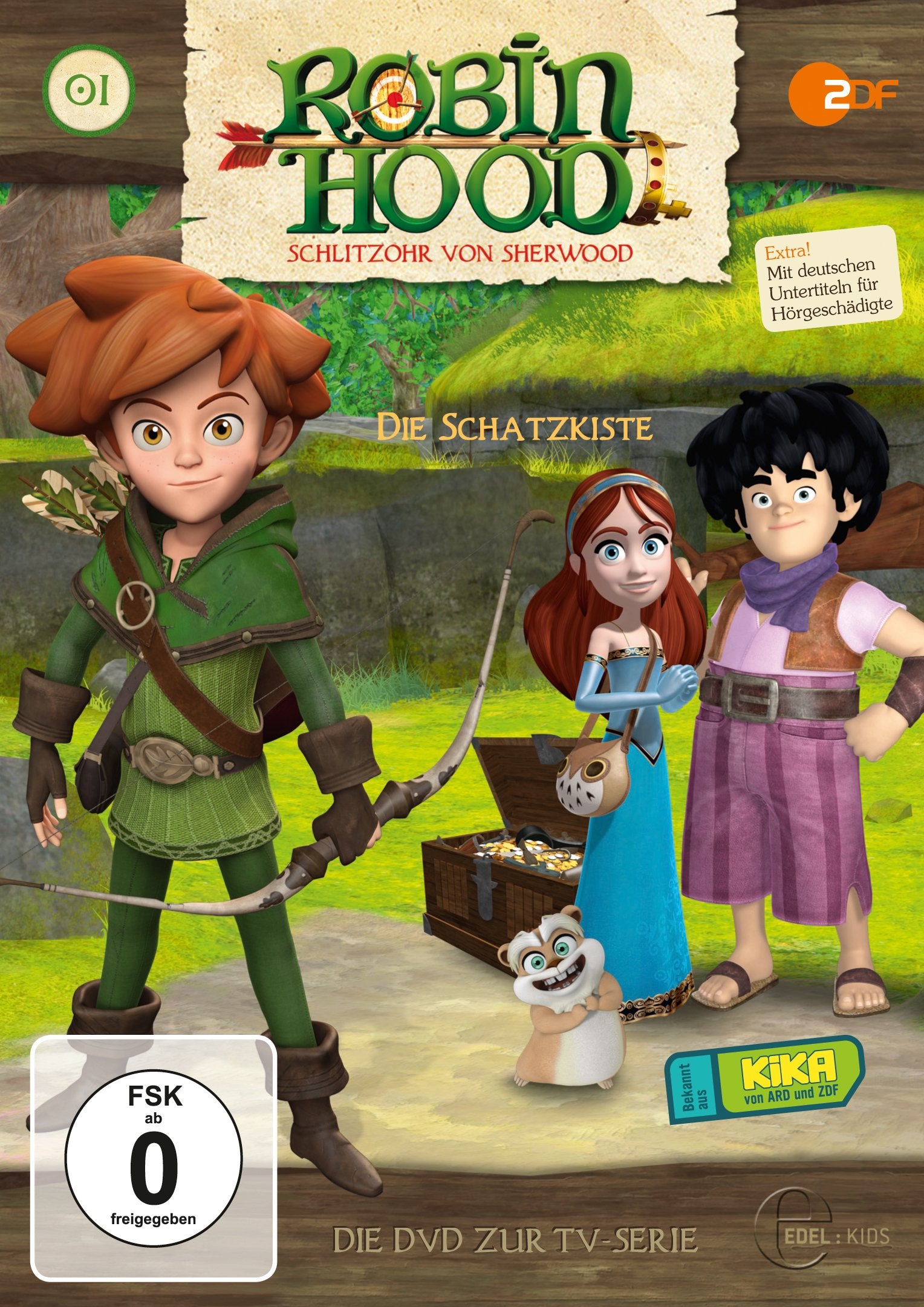 Robin Hood - Schlitzohr von Sherwood "Die Schatzkiste", Folge 1 - Die DVD zur TV-Serie Box sets