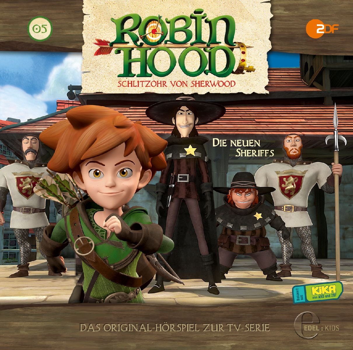 Robin Hood - Schlitzohr von Sherwood "Die neuen Sheriffs", Folge 5 - Das Original-Hörspiel zur TV-Serie Children & Young People Audio Books
