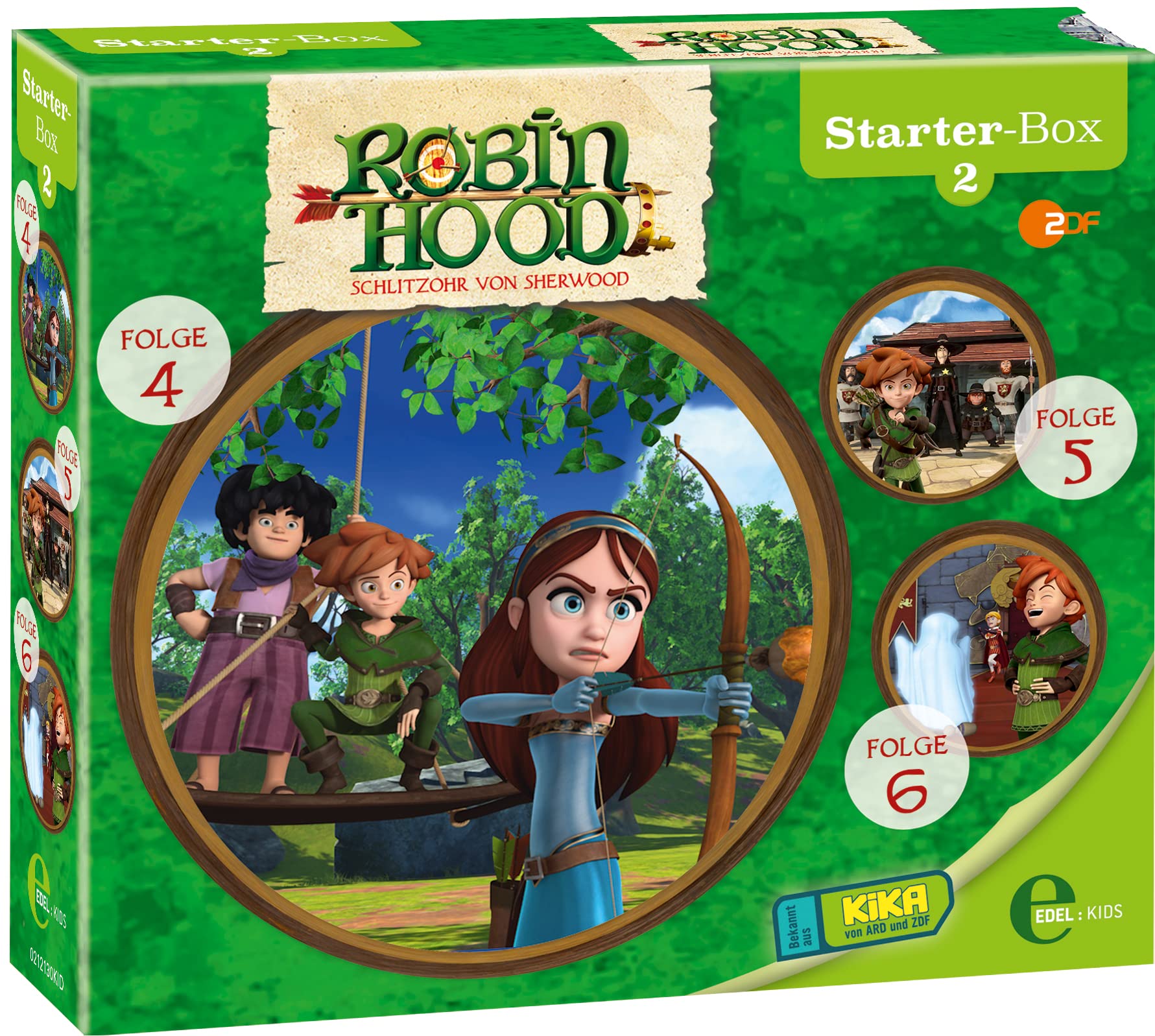 Robin Hood - Schlitzohr von Sherwood - Starter-Box 2 (Folgen 4 - 6) - Das Original-Hörspiel zur TV-Serie Children & Young People