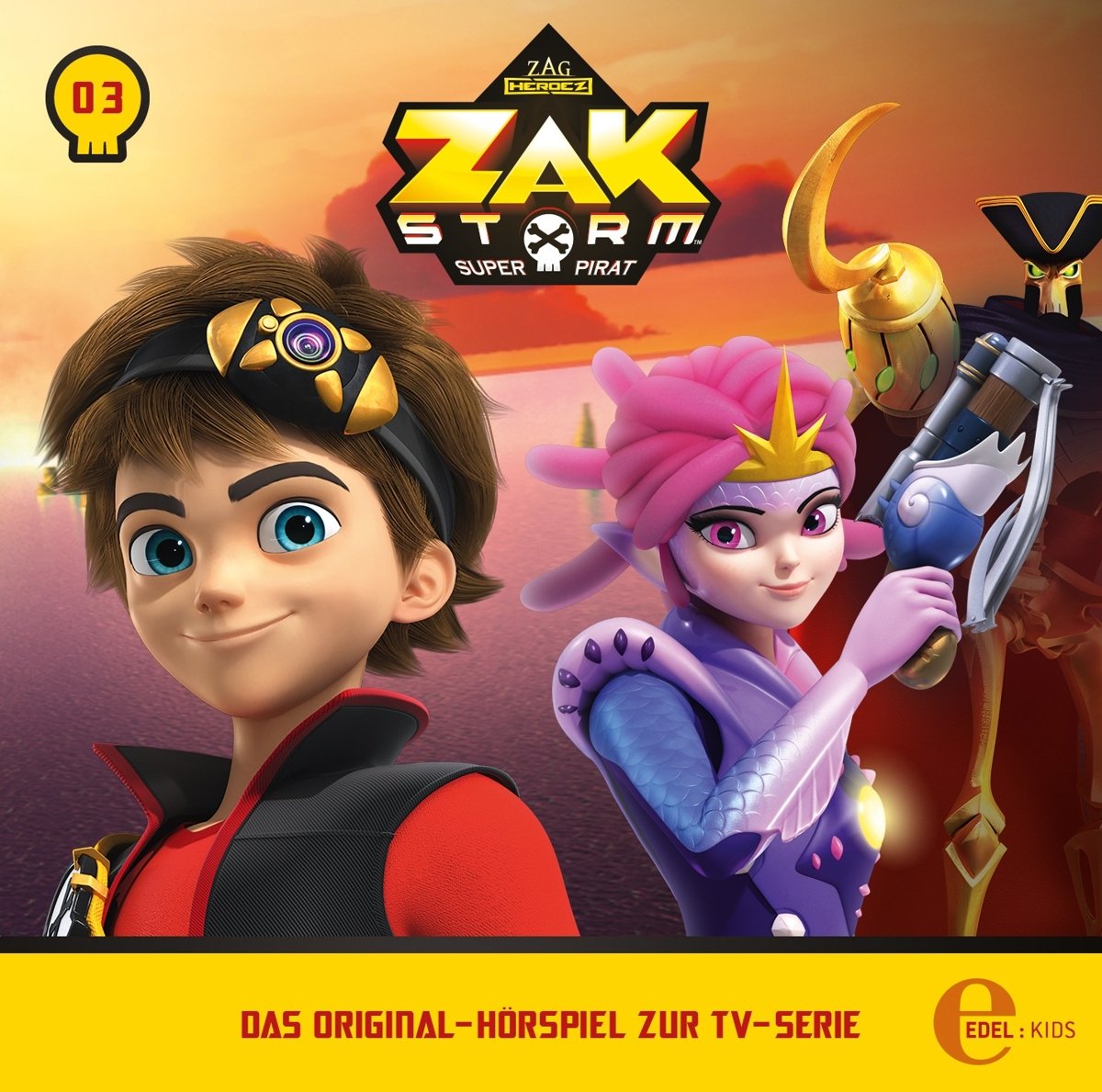 Zak Storm - Folge 3: Das Eisdrachenbaby - Das Original-Hörspiel zur TV-Serie Children & Young People