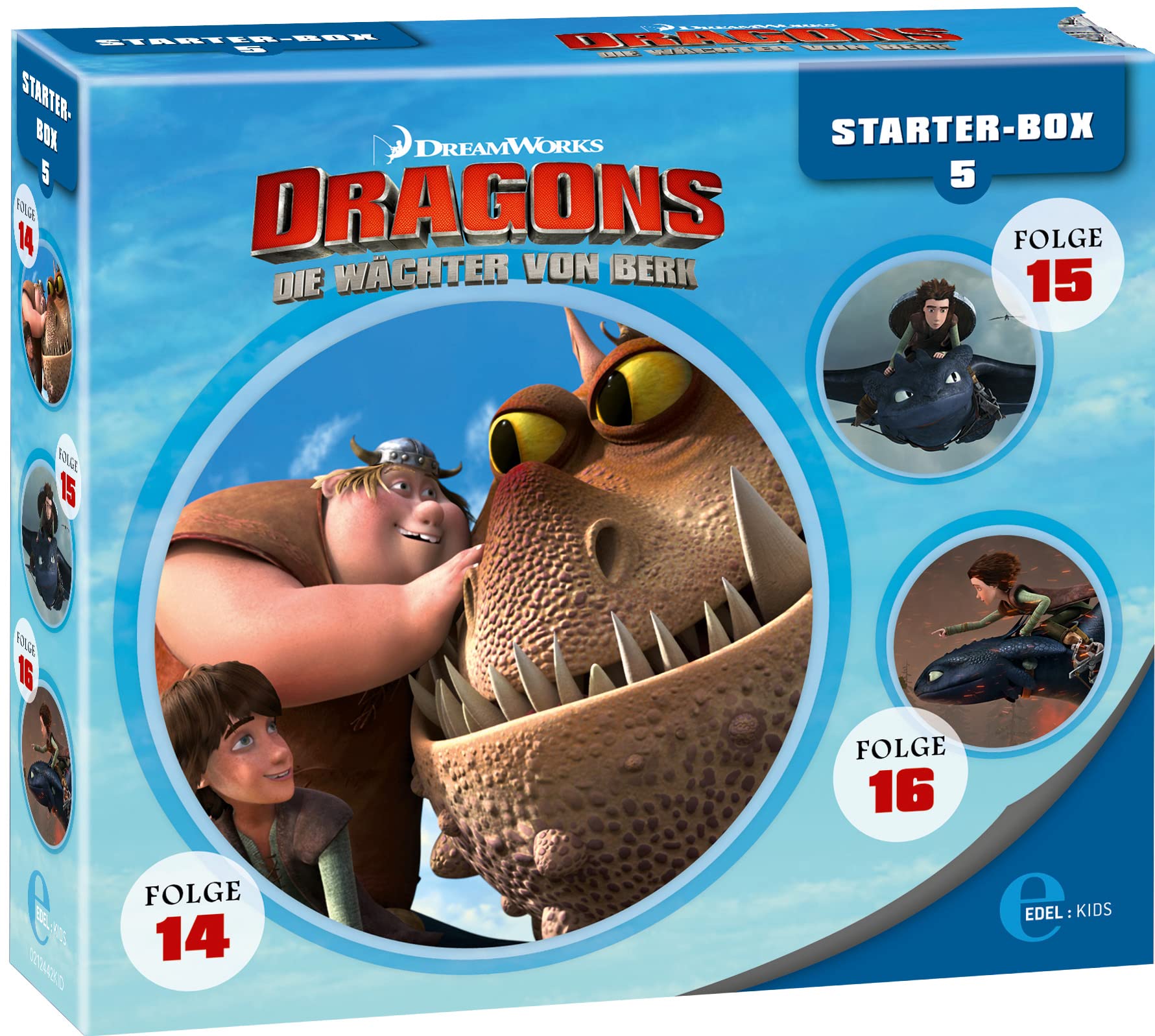 Dragons - Die Wächter von Berk - Starter-Box 5 (14 - 16) - Die Original-Hörspiele zur TV-Serie Children & Young People
