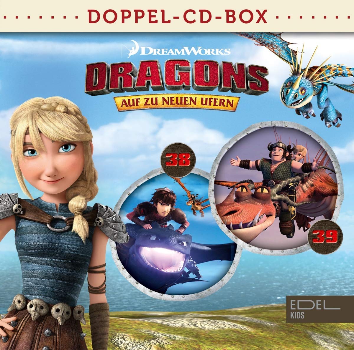 Dragons - Auf zu neuen Ufern - Doppel-CD-Box (Folgen 38 + 39) cd