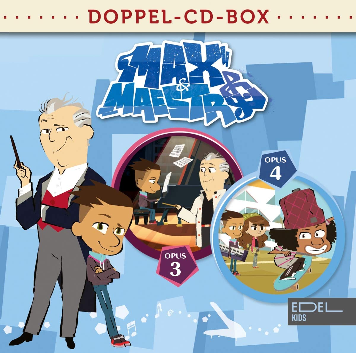 Max & Maestro - Doppel-CD-Box (Folgen 3 + 4) - Das Original-Hörspiel zur TV-Serie Children & Young People