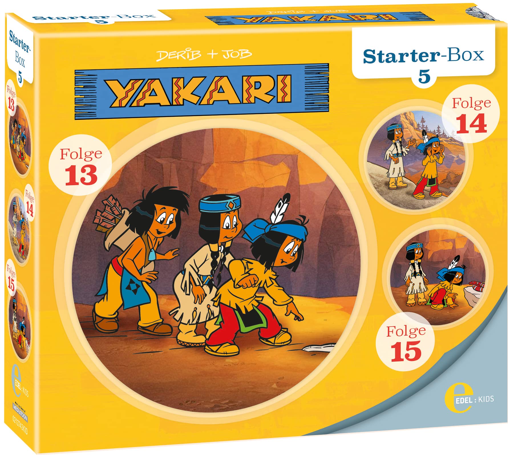 Yakari - Starter-Box 5 - Folge 13 bis 15, Die Original-Hörspiele zur TV-Serie Children & Young People
