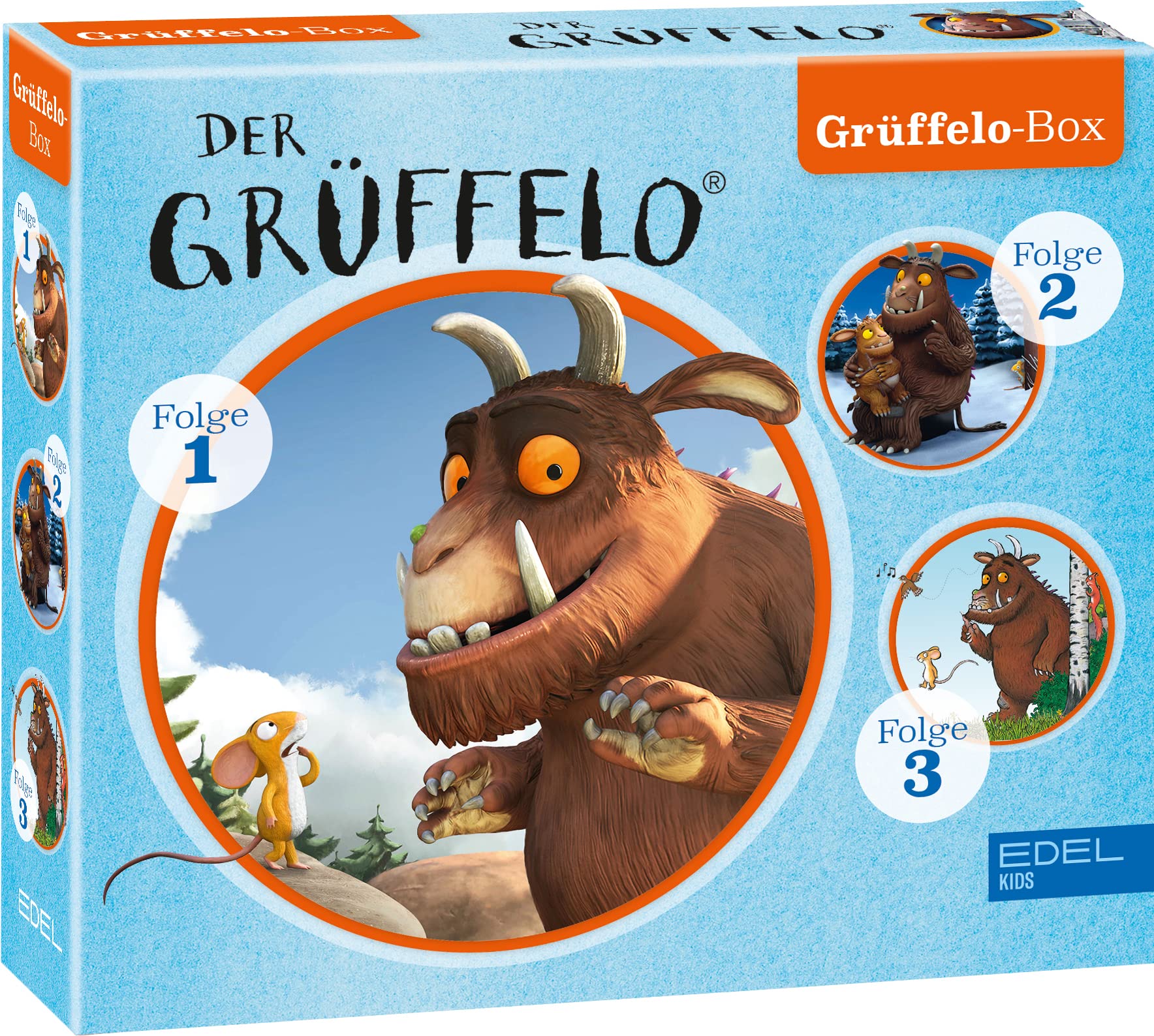 Der Grüffelo - Die Grüffelo-Box mit Hörspielen und Liederalbum Children & Young People