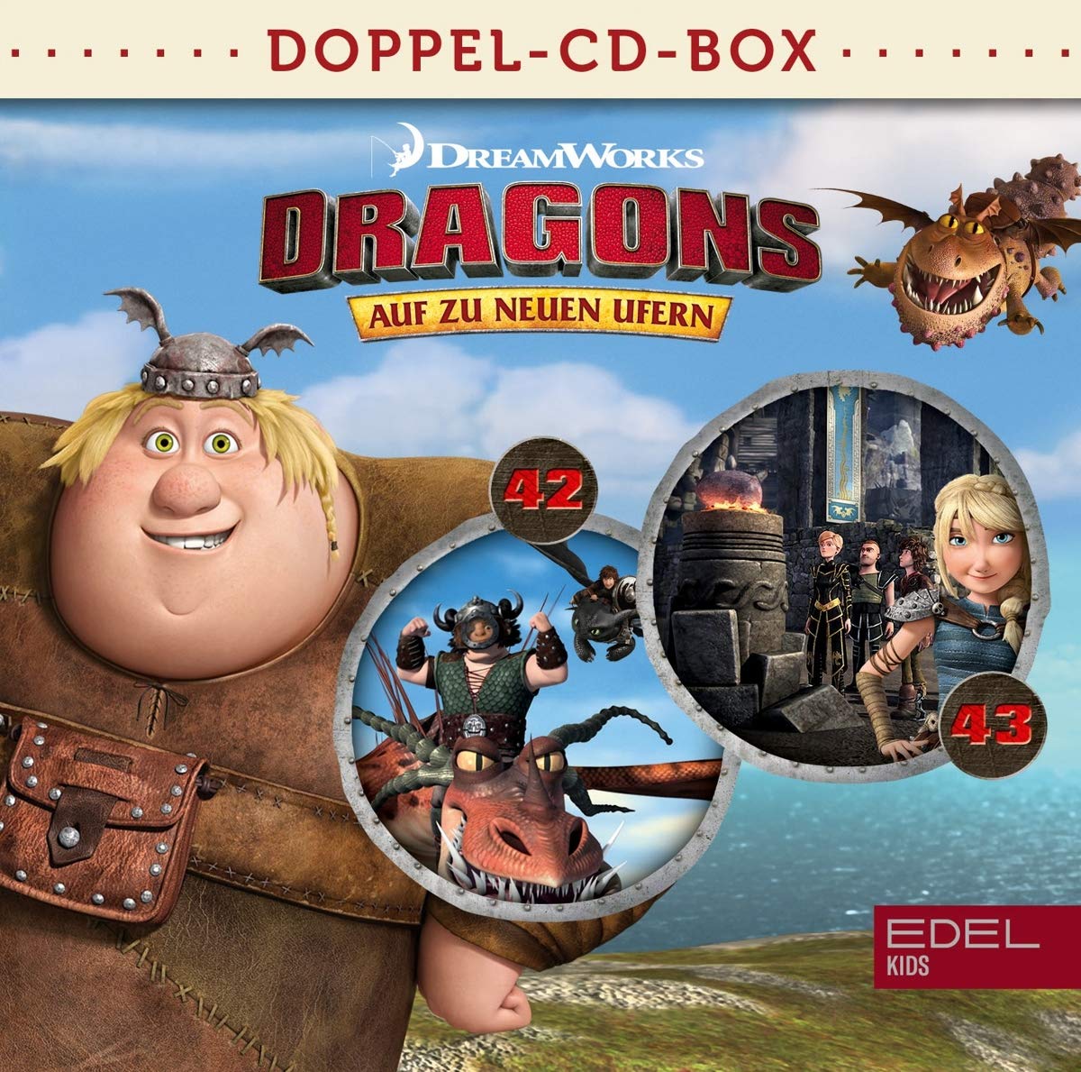 Dragons - Auf zu neuen Ufern - Doppel-CD-Box (Folgen 42 + 43) Children & Young People
