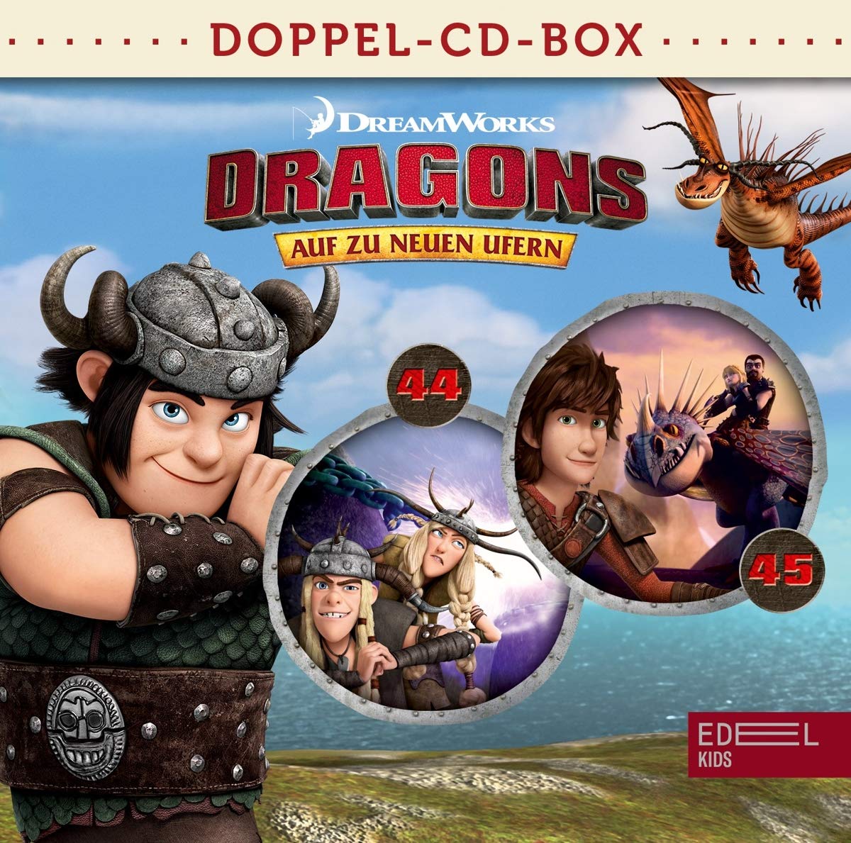 Dragons - Auf zu neuen Ufern - Doppel-CD-Box (Folgen 44 + 45) Children & Young People
