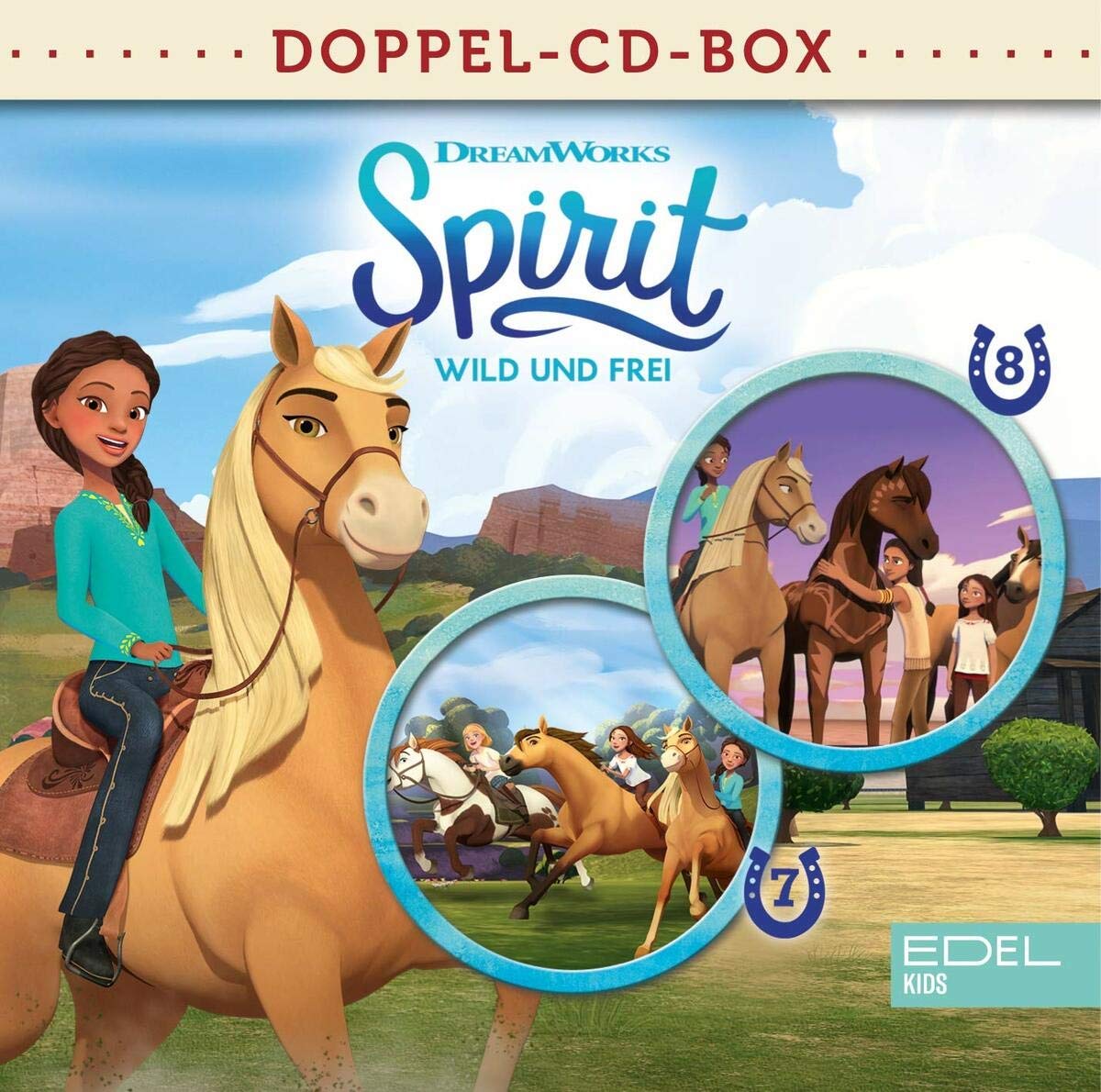 Spirit - wild und frei - Doppel-Box (Folge 7 + 8) - Das Original-Hörspiel zur TV-Serie Children & Young People