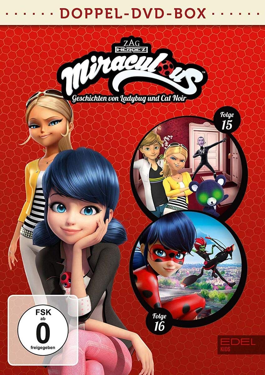 Miraculous - Geschichten von Ladybug und Cat Noir - Doppel-DVD-Box (Folgen 15 + 16) Films