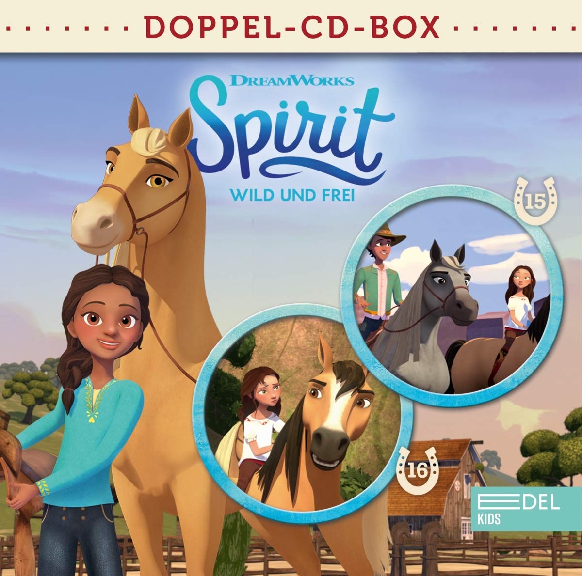 Spirit - wild und frei - Doppel-Box (Folge 15 + 16) - Das Original-Hörspiel zur TV-Serie (Staffel 2) Children & Young People Audio Books