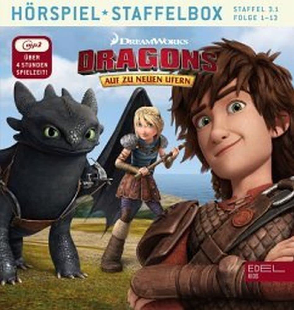 Dragons - Auf zu neuen Ufern - mp3-Staffelbox 3.1 - Das Original-Hörspiel zur TV-Serie (Folgen 1 - 13) Children & Young People