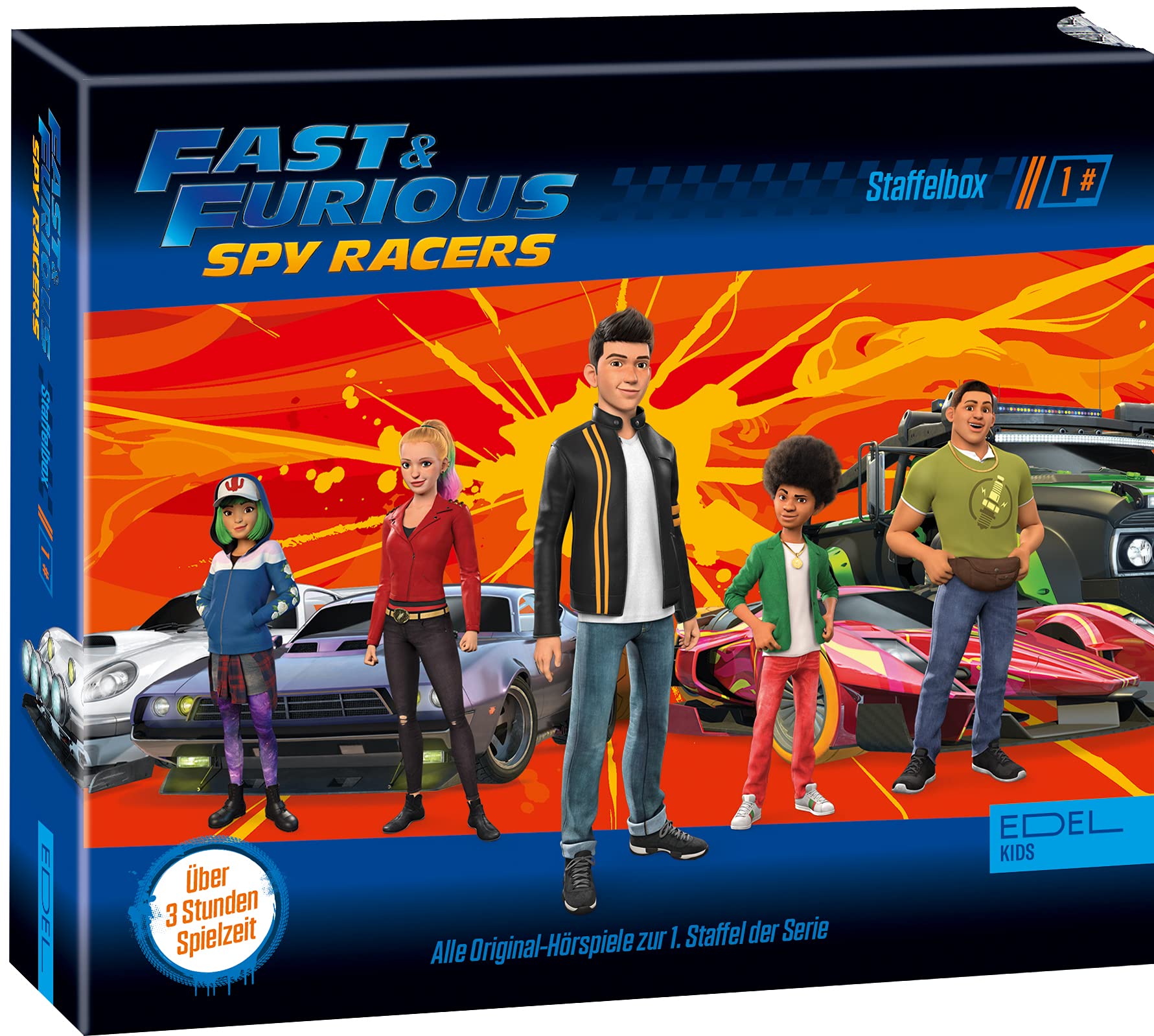 Fast and Furious - Spy Racers: Alle Original-Hörspiele zur 1. Staffel (Folge 1 - 8) - Children & Young People Audio Books