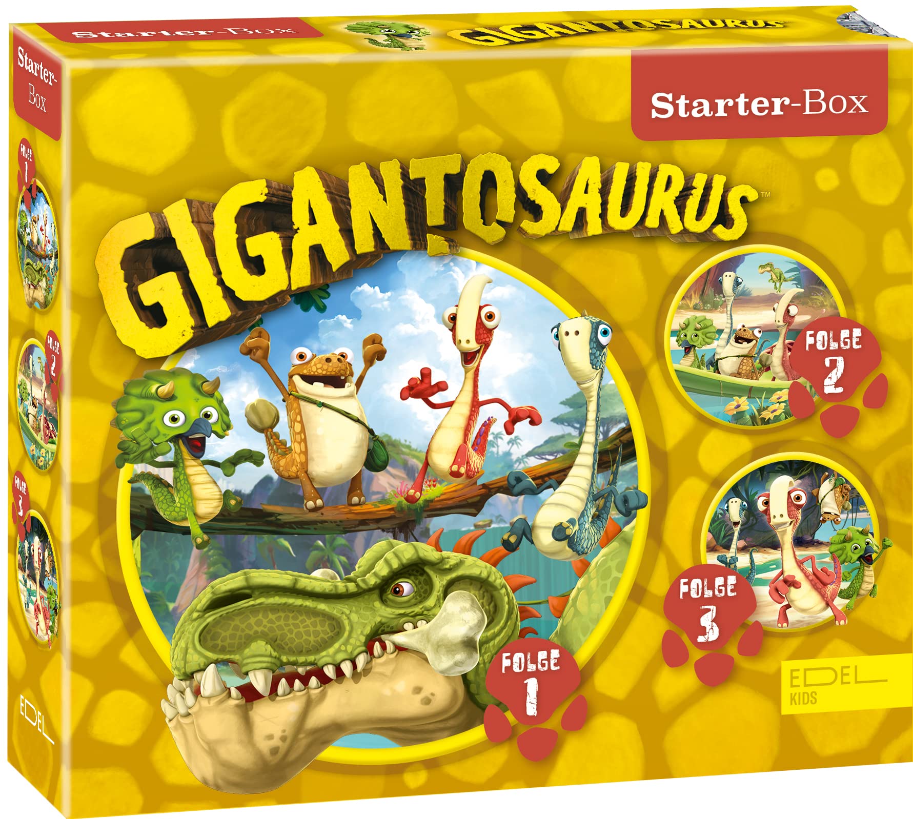 Gigantosaurus - Starter-Box (1 - 3) - Die Original-Hörspiele zur TV-Serie Children & Young People