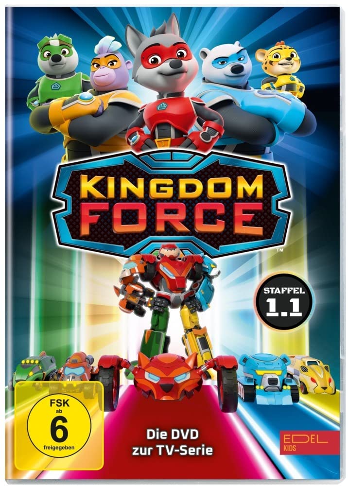Kingdom Force - Helden der fünf Tierreiche - DVD-Staffelbox 1.1 (Folgen 1 - 26) Box sets