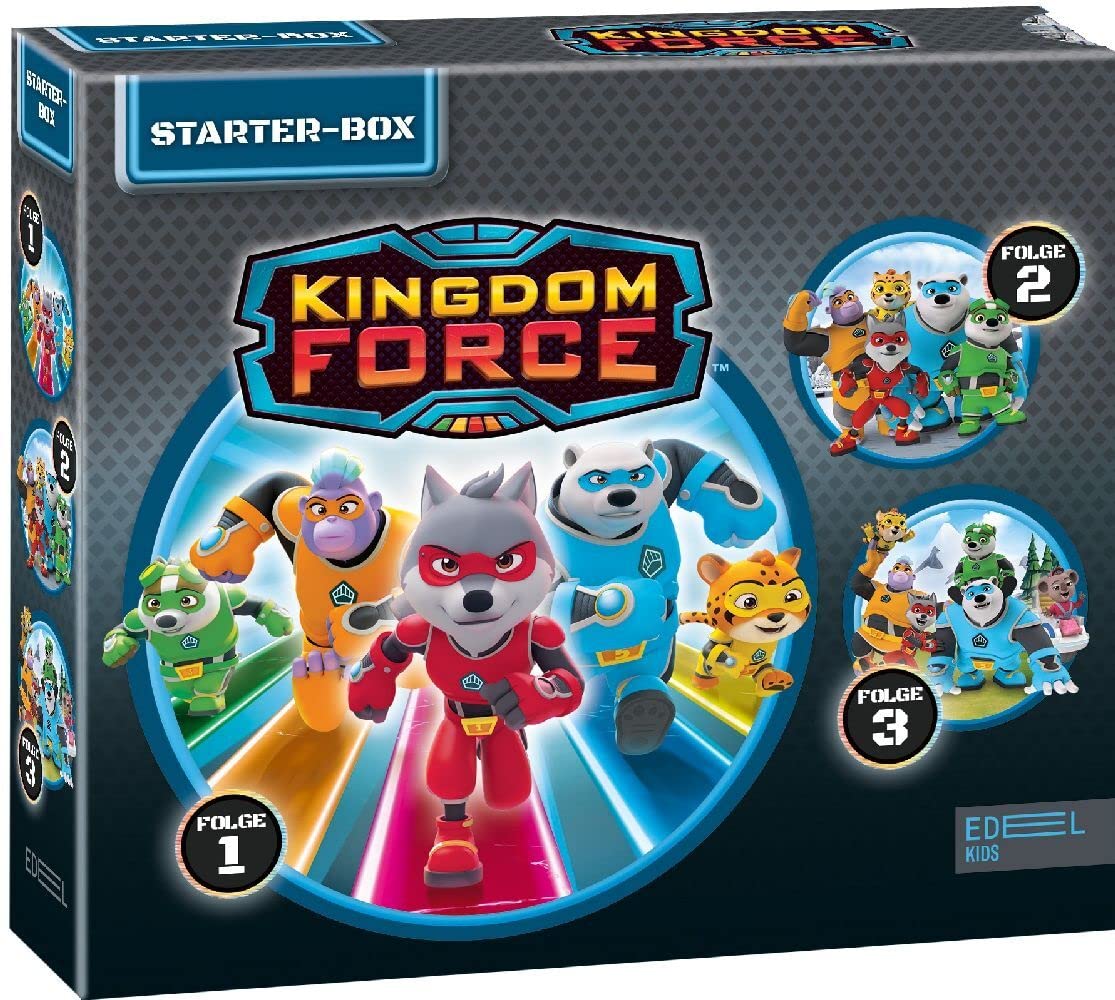 Kingdom Force - Starter-Box (1) - Folge 1-3 - Die Original-Hörspiele zur TV-Serie Children & Young People