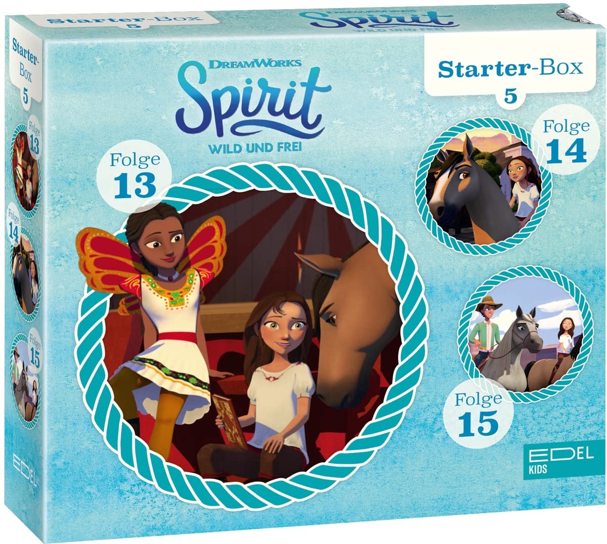 Spirit: wild und frei - Starter-Box 5 (13-15) - Die Original-Hörspiele zur TV-Serie Children & Young People