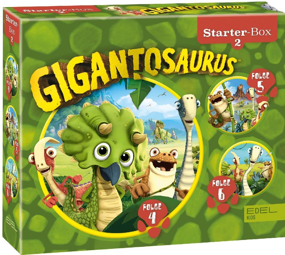 Gigantosaurus - Starter-Box (4-6) - Die Original-Hörspiele zur TV-Serie Children & Young People