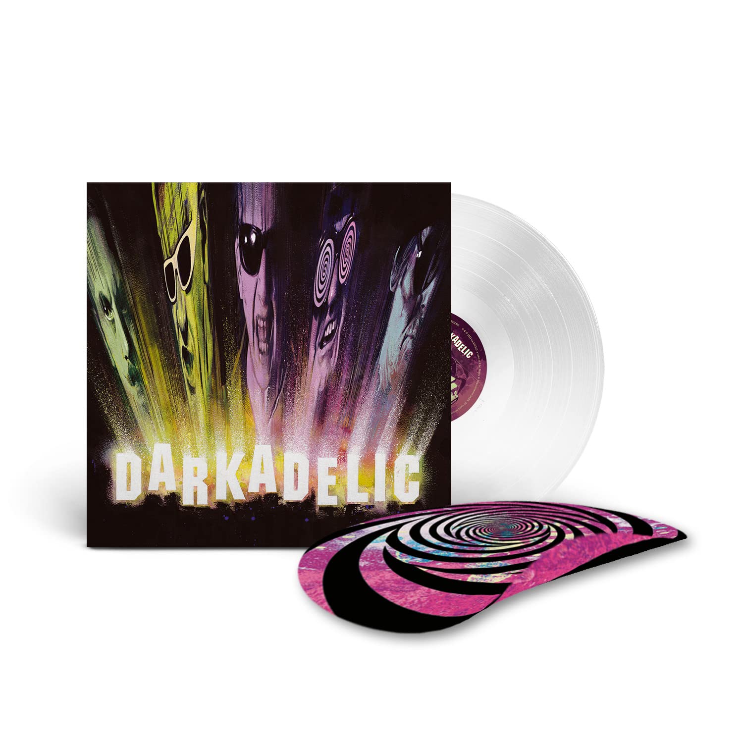The Damned - DARKADELIC (Ltd. Transparent 1LP inkl. Slipmat 180g/Gtf) Pop