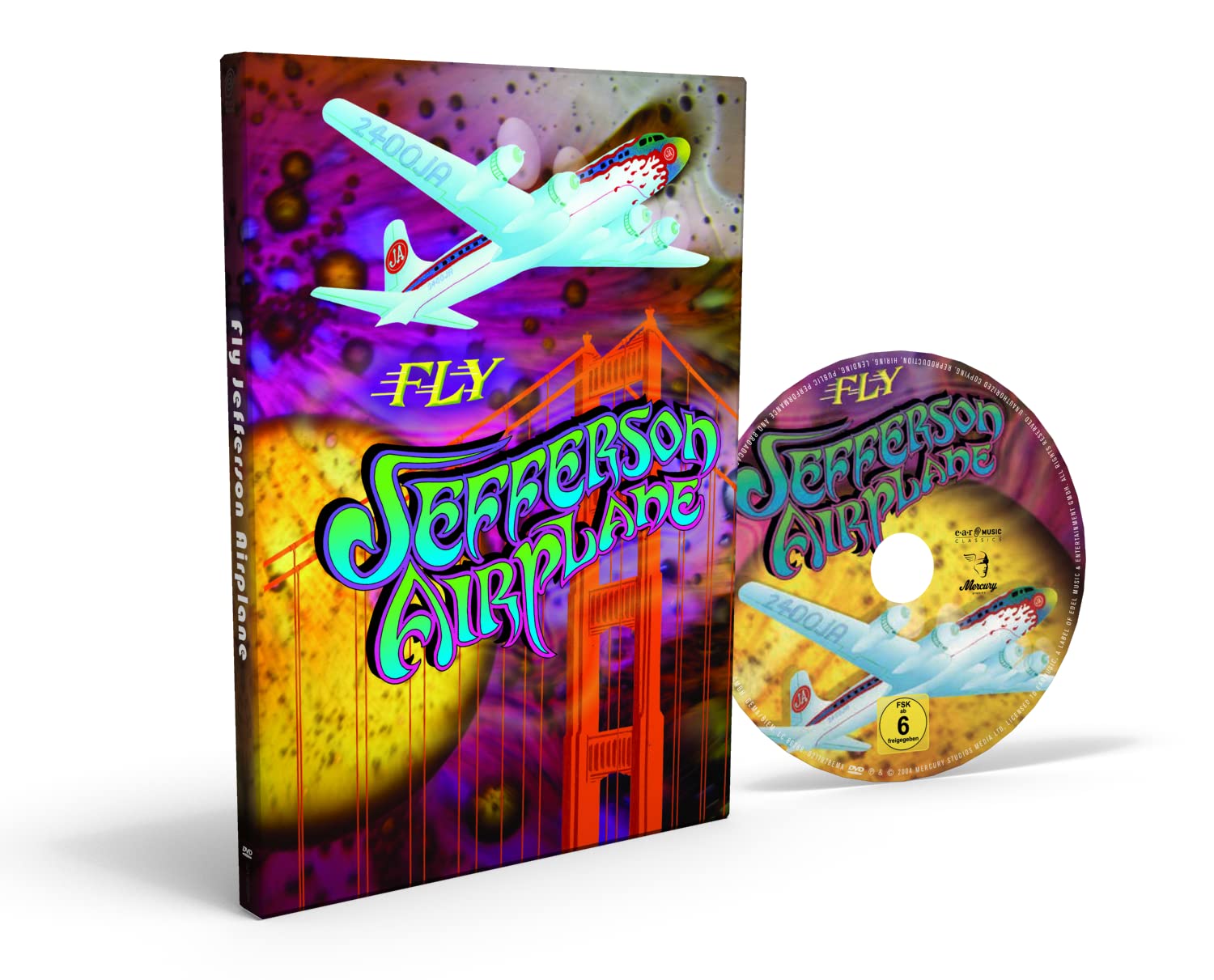 Jefferson Airplane - Fly Jefferson Airplane (DVD Digipak) Rock