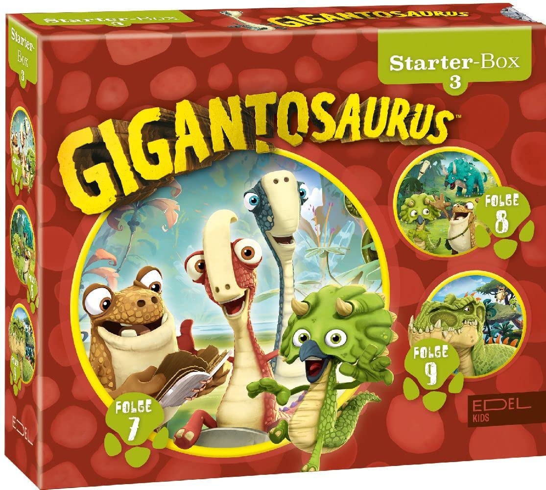 Gigantosaurus - Starter-Box(3) - Folge 7-9 - Die Original-Hörspiele zur TV-Serie Children & Young People