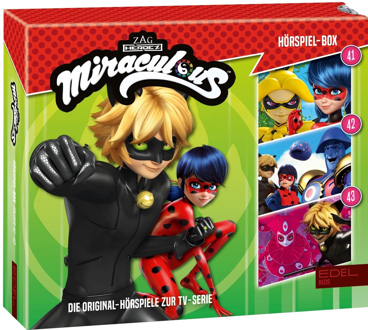 Miraculous - Hörspiel-Box (Folge 41-43) - Die Original-Hörspiele zur TV-Serie Children & Young People