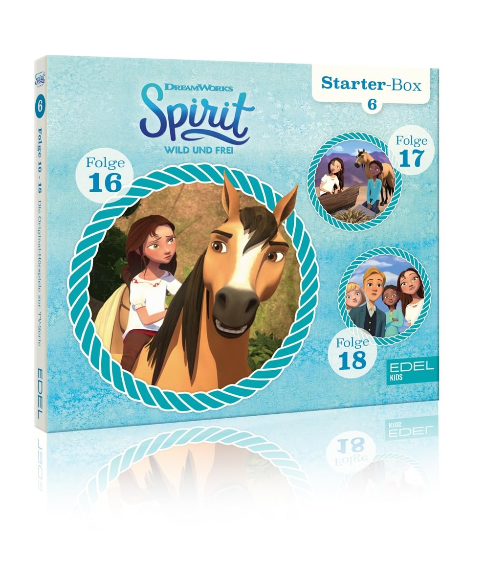 Spirit: wild und frei - Starter-Box 6 (16-18) - Die Original-Hörspiele zur TV-Serie Children & Young People