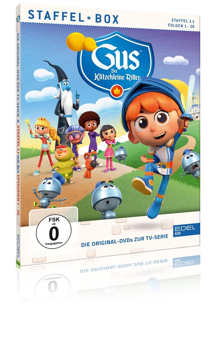 Gus - Der klitzekleine Ritter: DVD Staffelbox 1.1 (Folge 1-26) Films