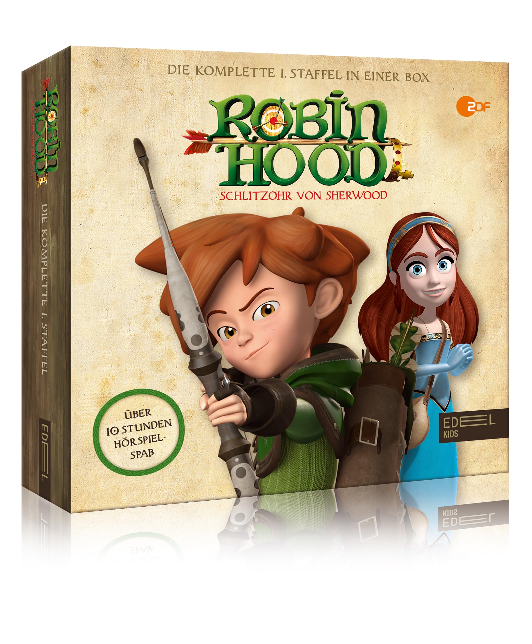 Robin Hood - Schlitzohr von Sherwood: Staffelbox 1 mit den kompletten Hörspielen der 1. TV-Staffel (52 Folgen auf 13 CDs) Children & Young People Audio Books