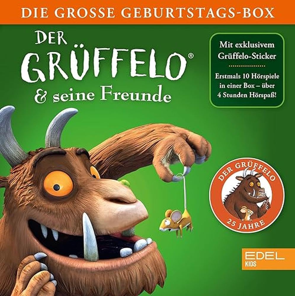 Der Grüffelo & seine Freunde: Die große Geburtstags-Box (25 Jahre Grüffelo) Children & Young People