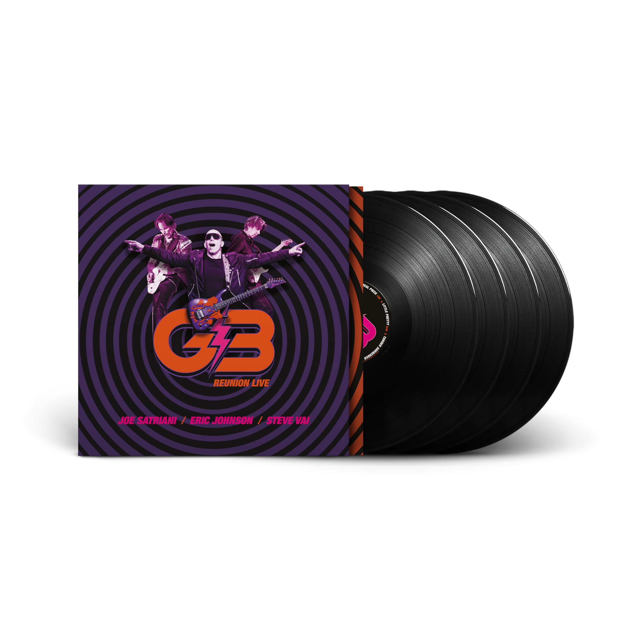 G3 Reunion Live Deluxe Slipcase Edition (4LP + 2CD + Booklet) Metal & Hardrock