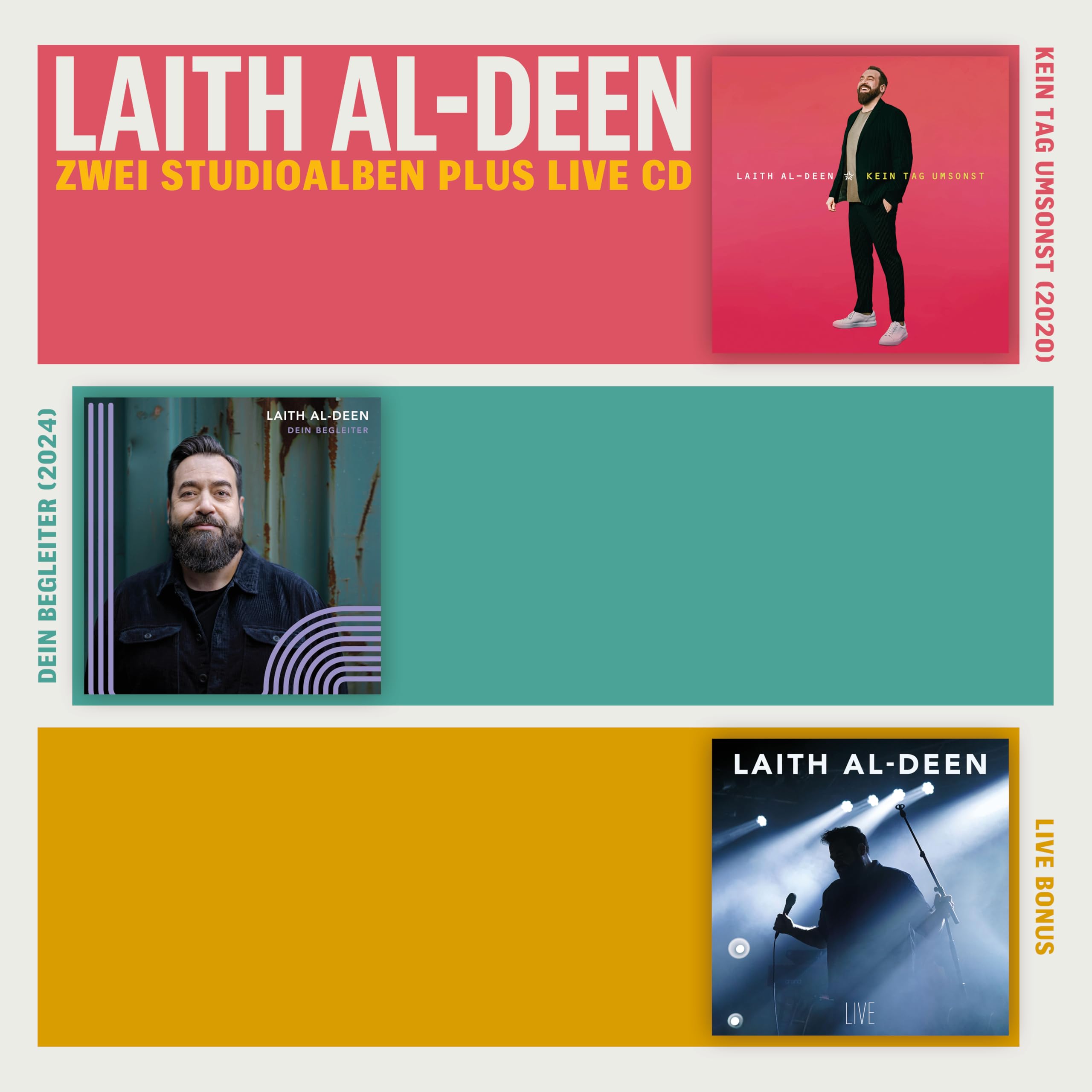 Product Image: Zwei Studioalben plus Live CD