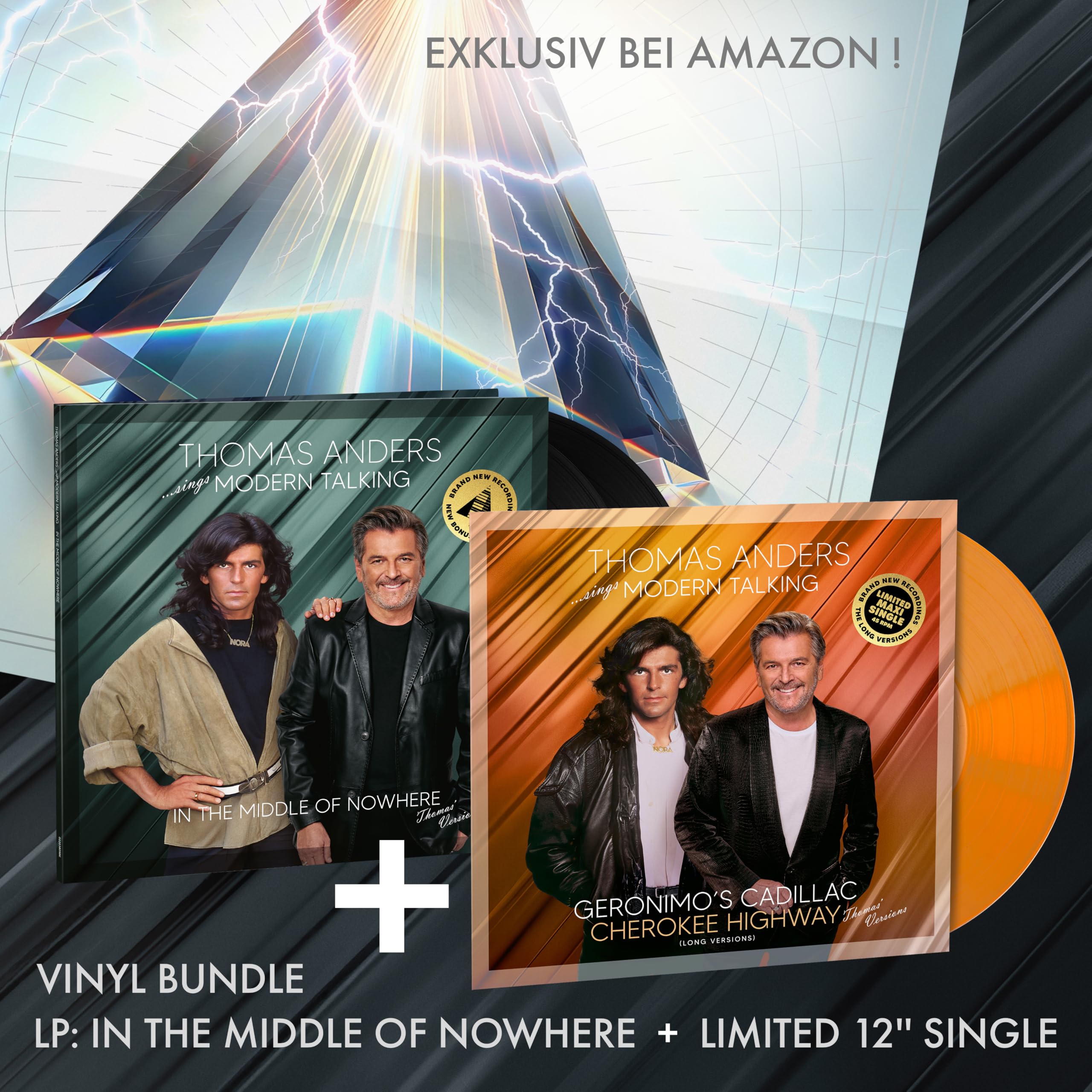 Thomas Anders sings Modern Talking: In the Middle of Nowhere (Amazon exklusiv 2LP + limited 12 Inch Maxi) Music