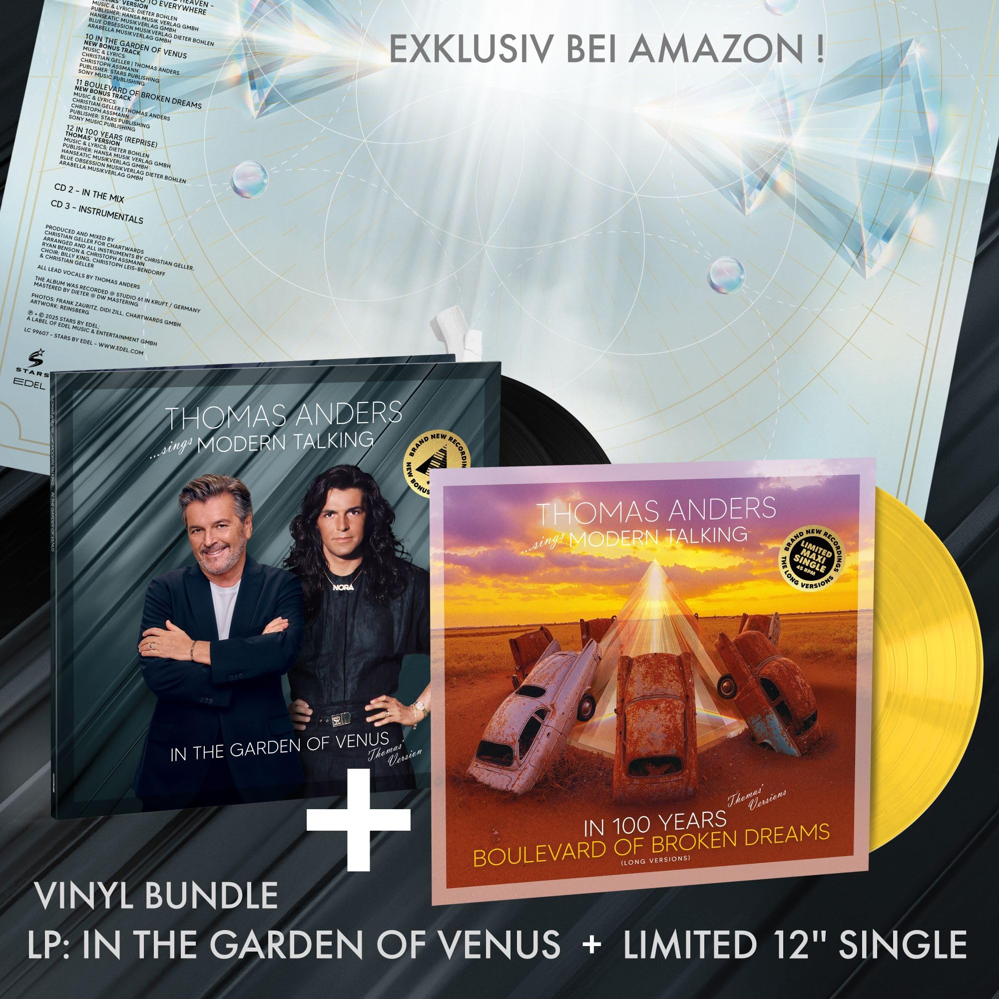 Thomas Anders ...sings Modern Talking: In the Garden of Venus (2LP + 12 Inch Maxi ) Amazon exklusiv cd