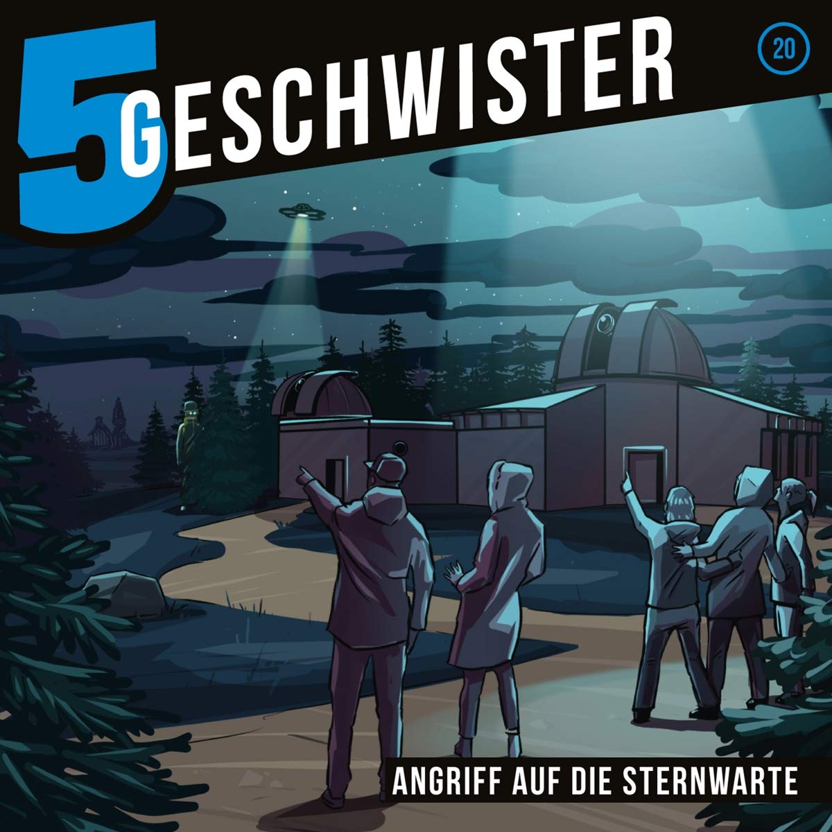 Angriff auf die Sternwarte - Folge 20: 5 Geschwister (Folge 20) (5 Geschwister, 20, Band 20) Children & Young People Audio Books