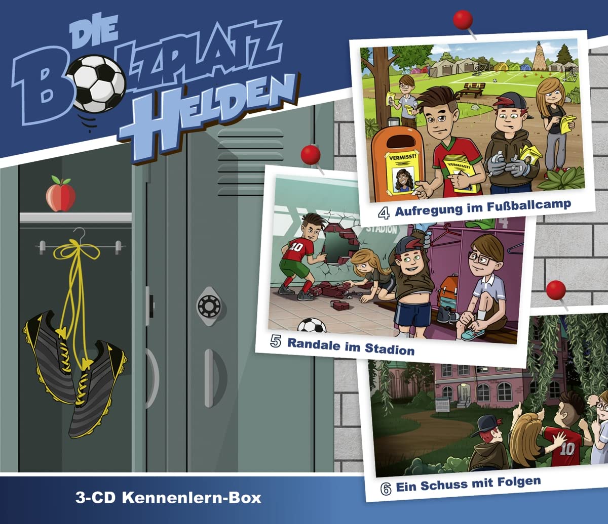 CD-Box 2: Die Bolzplatzhelden (Folgen 4-6) Leisure & Fun