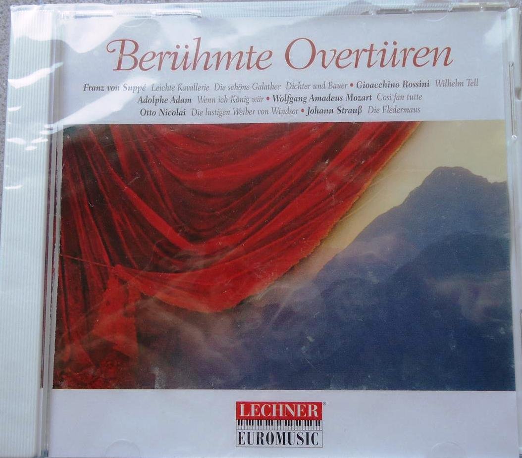 Berühmte Overtüren - von Franz von Suppe, Rossini, Adam, Mozart,Nicolai u. Johann Stauß Music