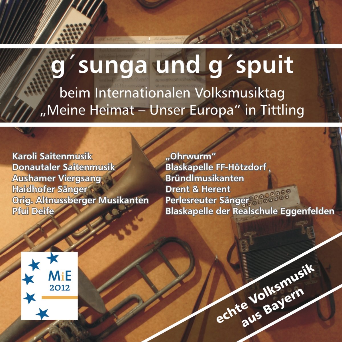 G'Sunga und G'Spuit Beim Volksmusiktag in Tittling German Schlager & Volksmusik