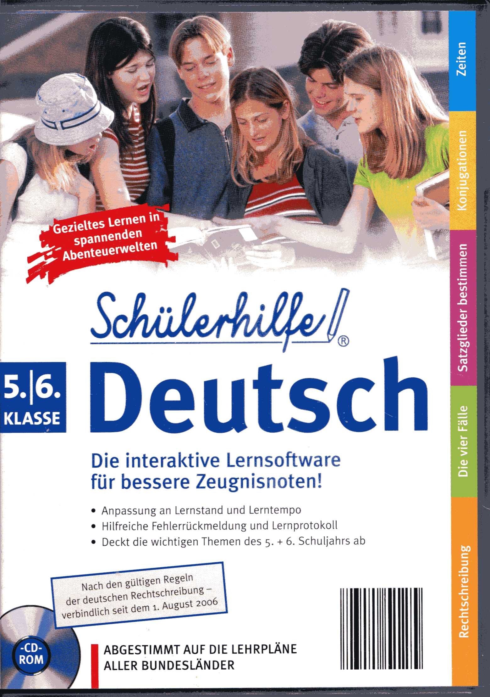 Schülerhilfe! Deutsch 5.-6. Klasse Other software