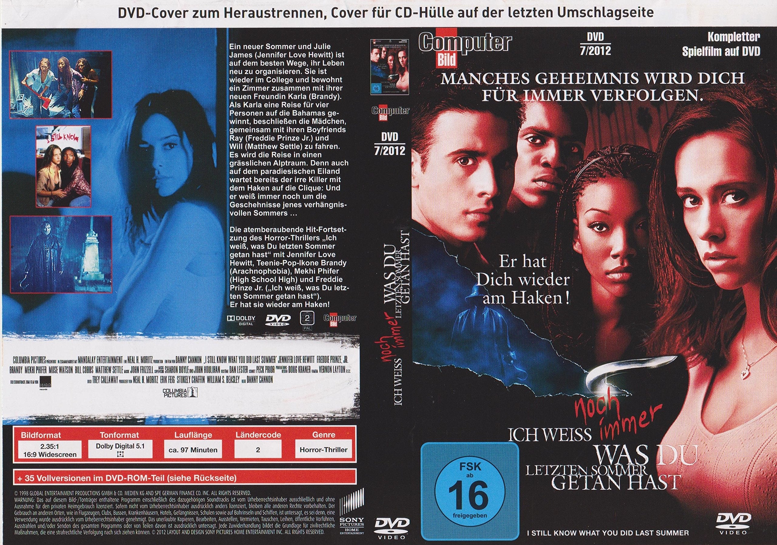 Ich weiß noch immer, was du letzten Sommer getan hast Films